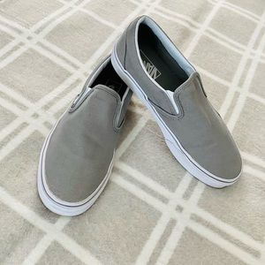 Grey Slip On Vans